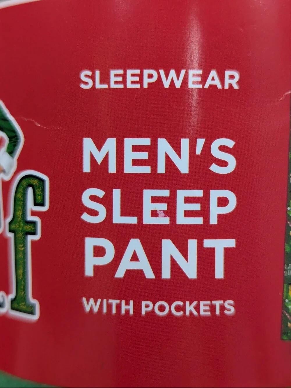 elf Movie - Men's Christmas Fleece Sleep Pants - Size XL (40-42)